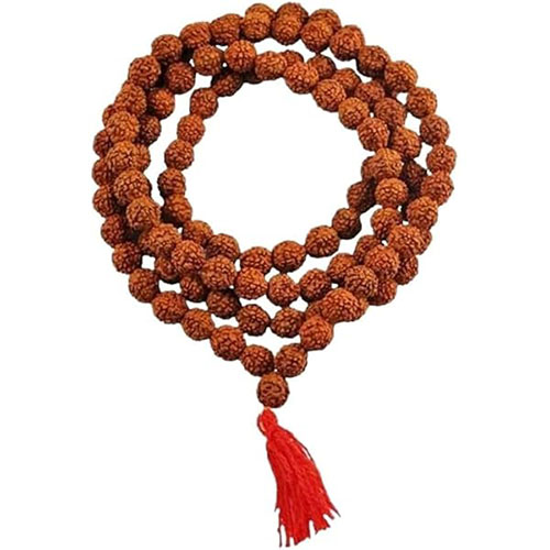 5 Face Rudraksha Mala 7mm
